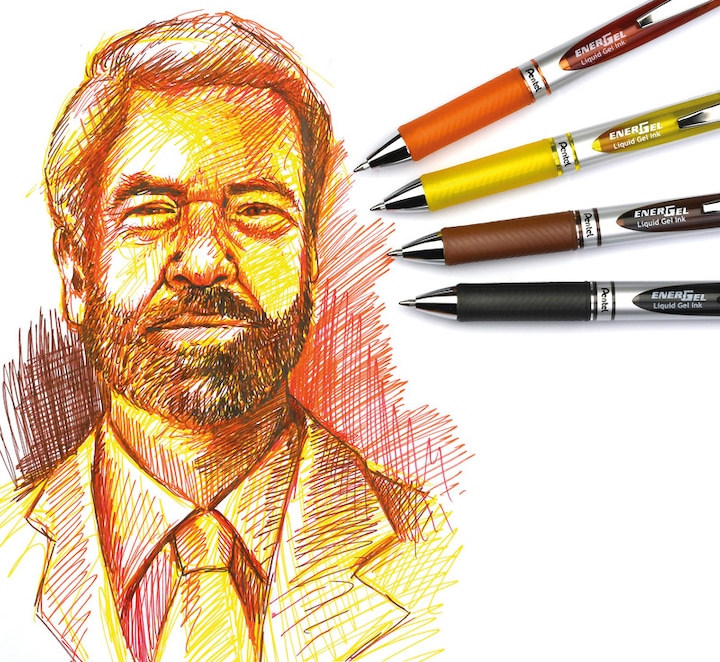 Produktbild Pentel EnerGel Xm Rétractable (Orange, 1 x)