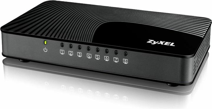 Image du produit Zyxel GS-108SV2 Commutateur multimédia Gigabit Ethernet de bureau à 8 ports (8 ports)