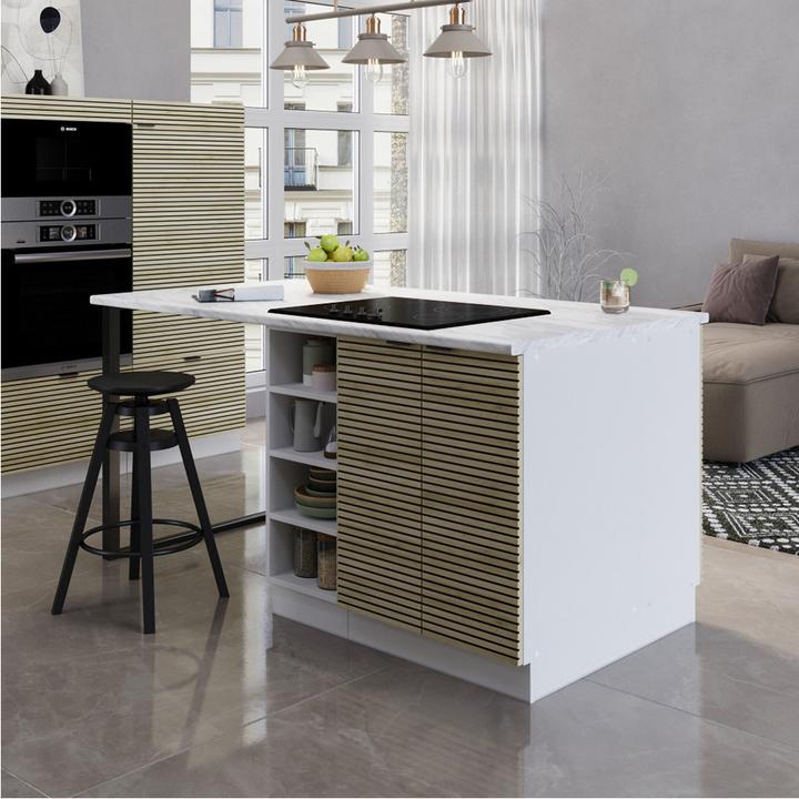 Produktbild Vicco Kücheninsel Fame-Line (90 x 82 x 82 cm)