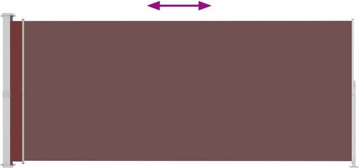 Produktbild vidaXL Seitenmarkise (5 m)