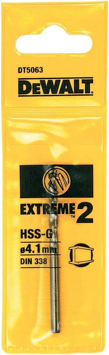 Actual product image DeWalt Metal drill (4.1 millimetre)