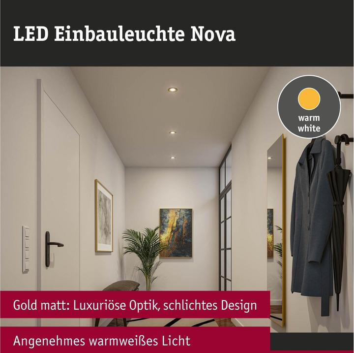 Produktbild Paulmann Einbauleuchte Nova Set (470 lm)