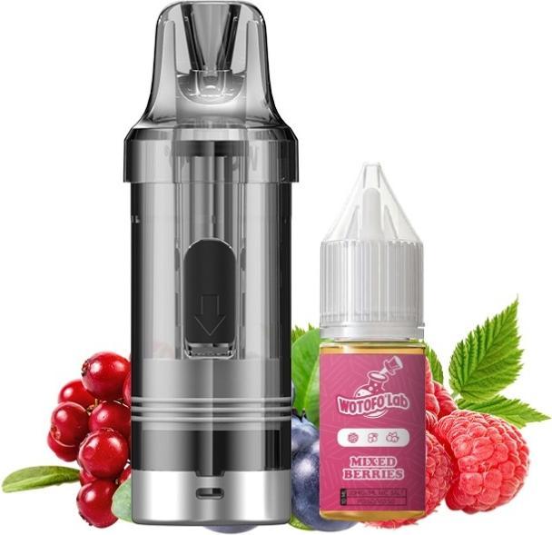 Actual product image Wotofo Nexpod Ersatzpod 7000 - Mixed Berries (Redcurrant, Raspberry, Strawberry, Blackberry, Bilberry)