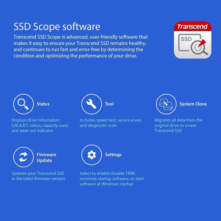 Image du produit Transcend SSD230S (1000 Go, 2.5")