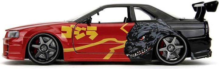 Image du produit Jada Godzilla Nissan GTR 1:24
