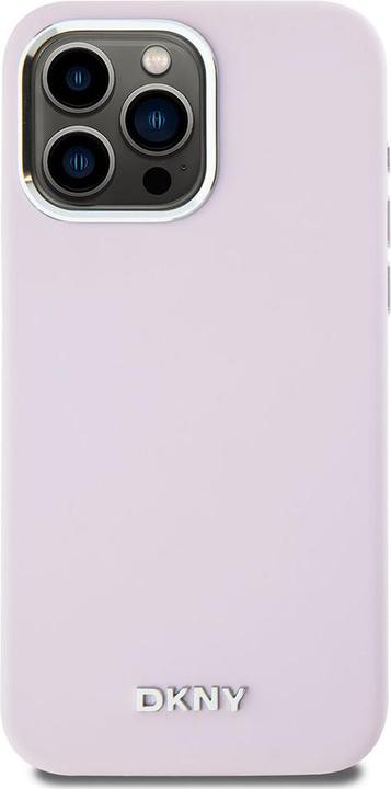Produktbild DKNY DKHMP15XSMCHLP iPhone 15 Pro Max 6.7" różowy/pink hardcase Liquid Silicone Small Metal Logo Mag (Apple iPhone 15 Pro Max)