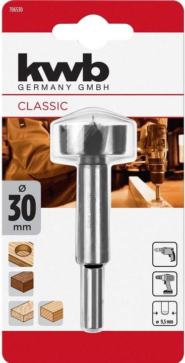 Actual product image kwb Forstner bit 30 mm SB (30 millimetres)