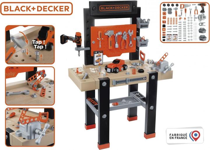 Produktbild Smoby Black+Decker Bricolo Center
