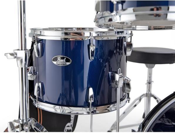 Actual product image Pearl Roadshow 20 Inch Royal Blue Metallic Drumset