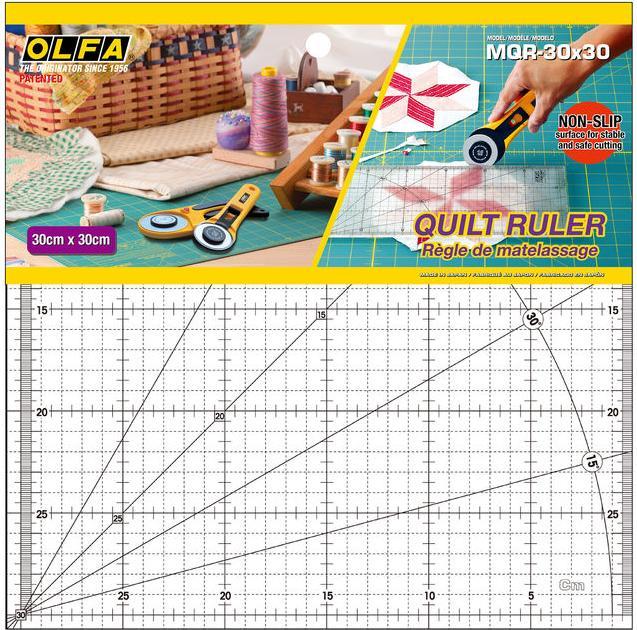 Produktbild Olfa Messerschneidvorlage - besonders (30 cm, Kunststoff)