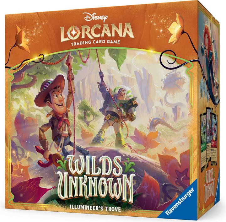 Ravensburger Lorcana Illumineers Trove: Lande Sconosciute ENG (English, Box Set & Collection)
