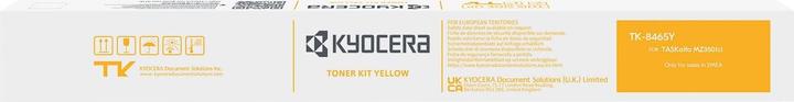 Image du produit Kyocera Toner gelb TK-8465 ca. 20.000S. TASKalfa MZ3501ci (Y)