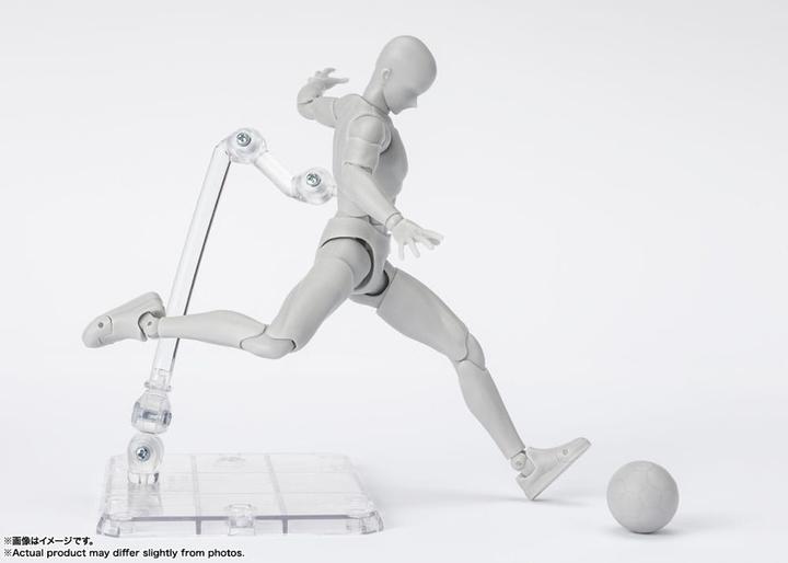 Actual product image Bandai S.H. Figuarts figurine Body-Kun Sports Edition DX Set (Gray Color Ver.) 16 cm