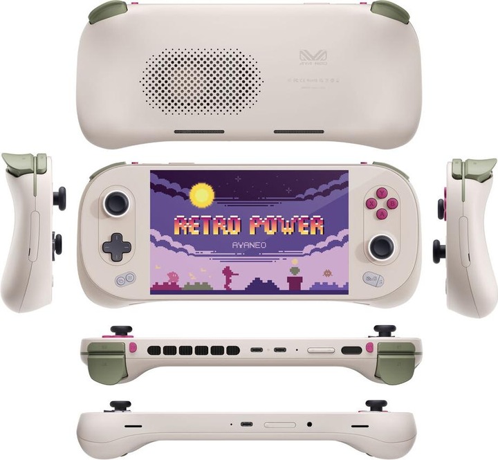 Actual product image Ayaneo 2S Handheld Konsole – 32 GB LPDDR5X, 2 TB SSD, Retro Power