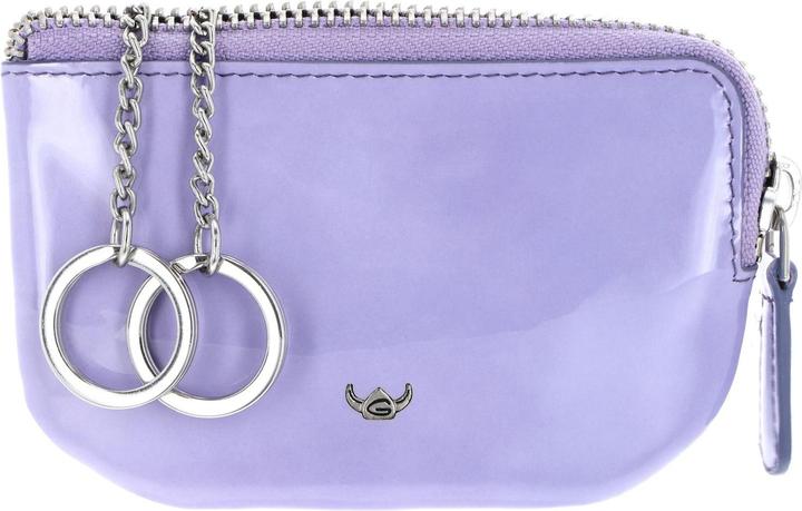 Actual product image Golden Head Carrara leather key case 11 cm