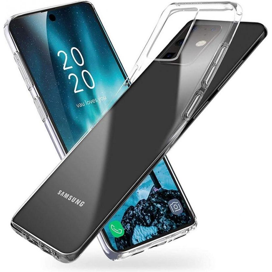 Screenguard Samsung Galaxy S20 Ultra Flexible TPU Clear Case (Samsung Galaxy S20 Ultra), Smartphone Hülle, Transparent