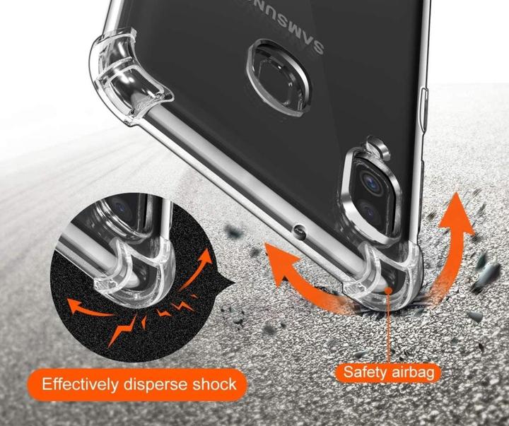 Image du produit Screenguard Samsung Galaxy A40 Coque Crystal Soft Airbag Bumper (Samsung Galaxy A40)