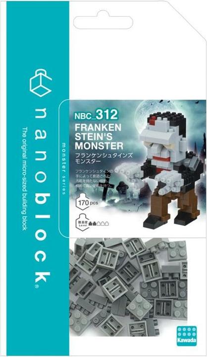 Produktbild Nanoblock Bausteinmodell Mini Collection Frankenstein Level 2