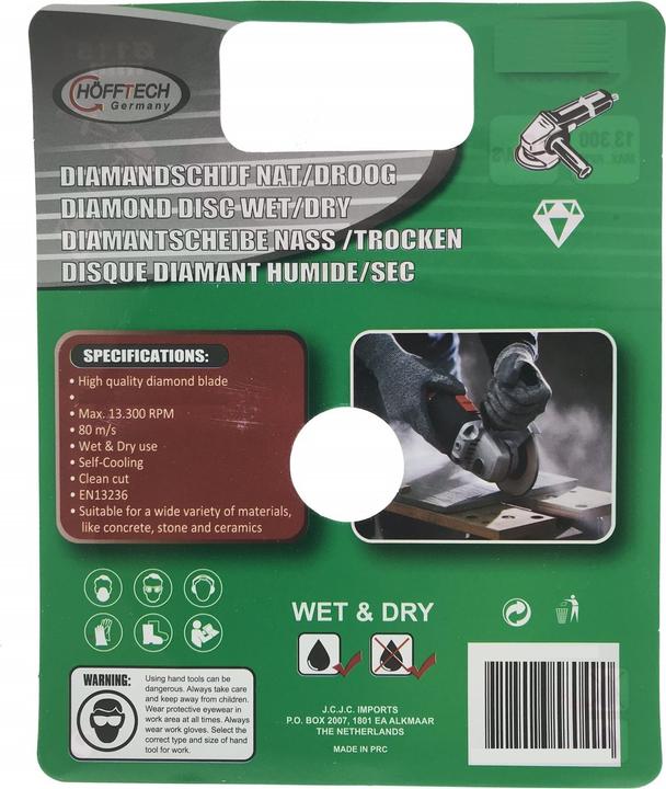 Immagine prodotto ProPlus Disco diamantato ø180 mm bagnato/secco