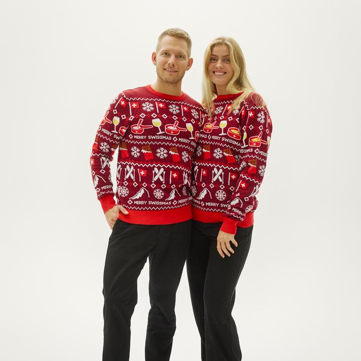 Image du produit Christmas Sweats Joyeux Noël suisse (L)