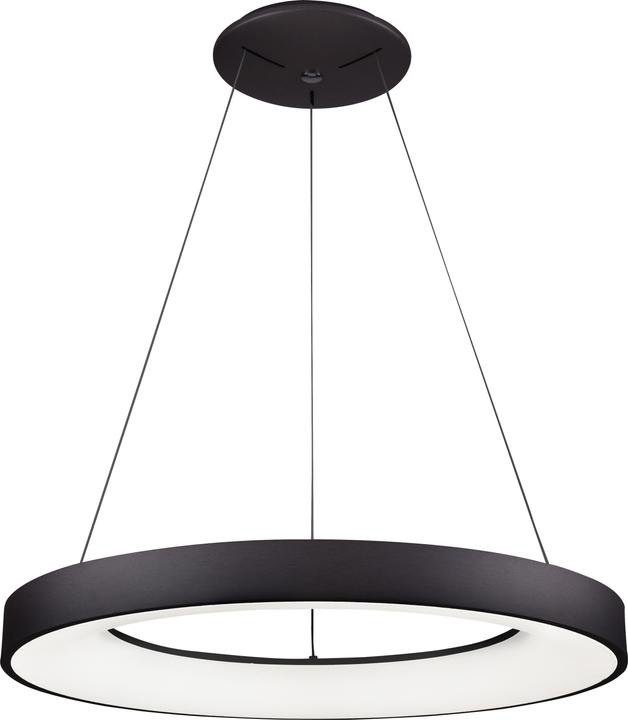 Actual product image Nova Luce RANDO SMART LED pendant light black 50W controllable light colour 120x60cm dimmable 9853044