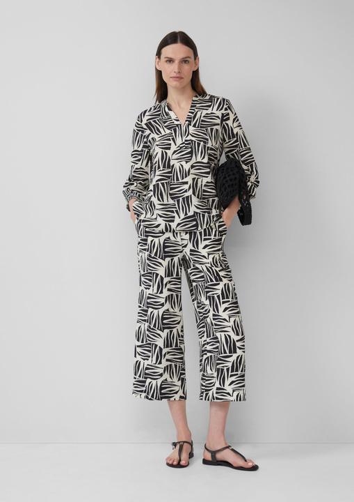 Immagine prodotto s.Oliver Bluse Bluse aus strukturiertem Viskosemix mit All-over-Print (48)