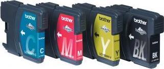 Produktbild Brother LC-1100HYVAL Value Pack (BK, C, M, Y)
