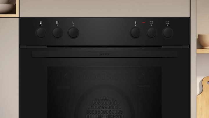 Image du produit Neff Set four encastrable, E1DCA0AK3 + M16SRF0L0, Cuisinière encastrable, Plaque de cuisson électrique