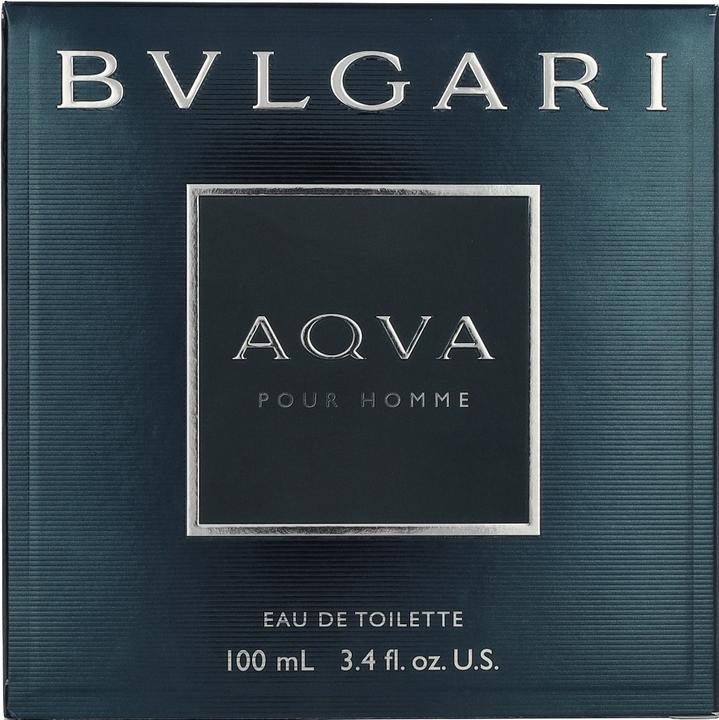 Actual product image Bulgari Bvlgari Aqva Pour Homme Eau De Toilette 100ml (Eau de toilette, 100 ml)