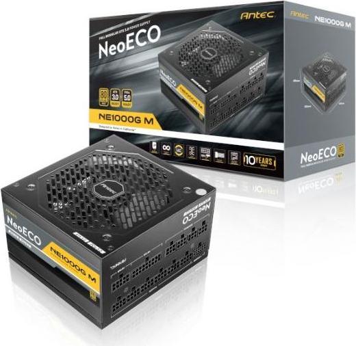 Produktbild Antec Netzteil NE1000G M EC ATX3.0 Modular (1000W) 80+ Gold retail (1000 W)