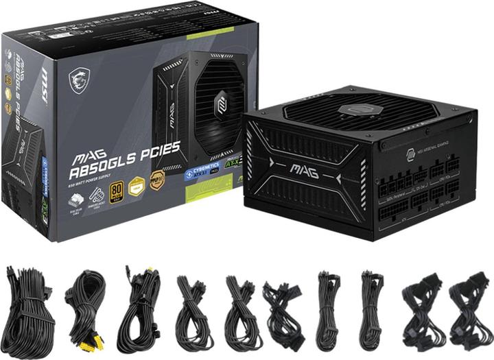Produktbild MSI Netzteil MAG A850GLS PCIE5 850Watt (850 W)