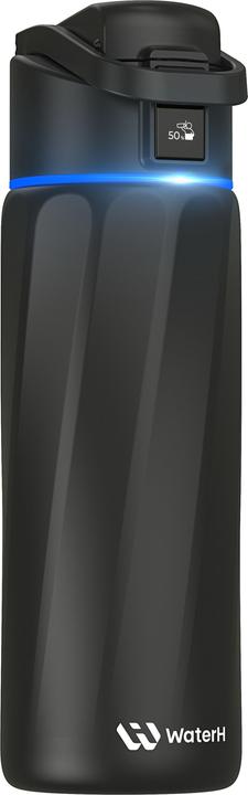 WaterH - BOOST Chug Lid - Black (24oz./710ml) (0.71 l)