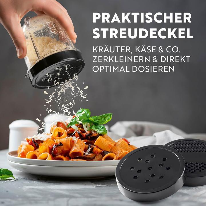 Image du produit Gourmetmaxx 14949 Mixeur Mr. Magic 18 pcs. 400W gris/noir (400 W)