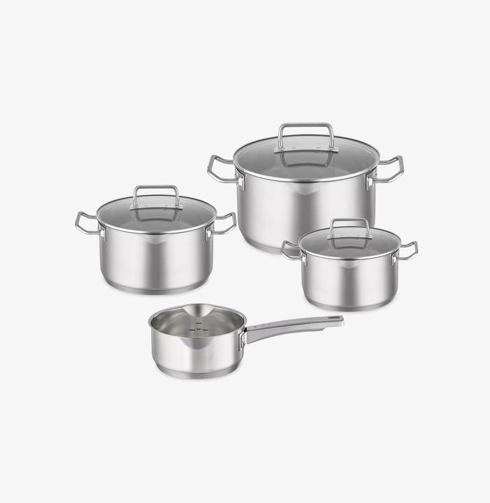 Productafbeelding Rösle Topfset 4-tlg. EXPERTISO Stahlgrau (24 cm, Kookpotten en pannenset)