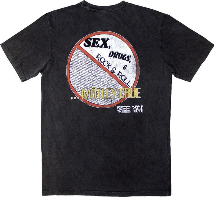 Produktbild Motley Crue No Fun Tour 1984 TShirt (S)