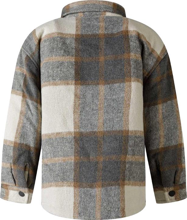 Actual product image Minoti Boys Plaid Wool Blend Padded Jacket (128)