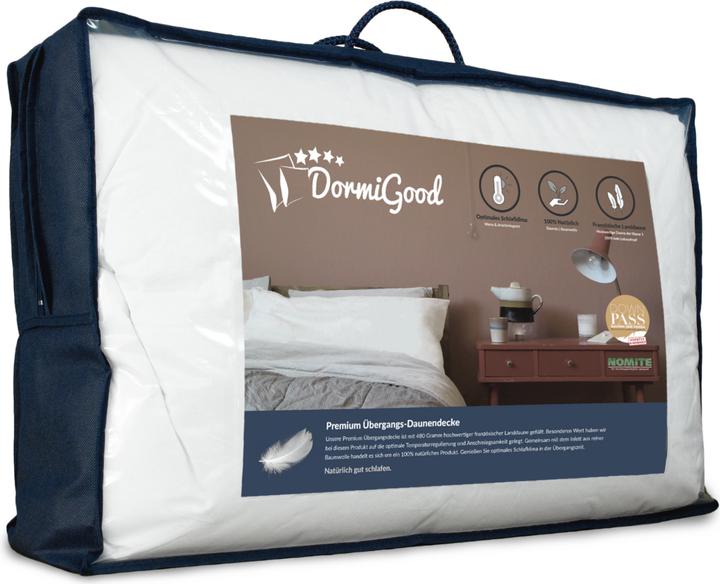 Actual product image DormiGood Premium Daunendecke, 100% Daunen (1130 g, 220 x 230 cm)