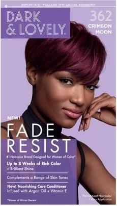 Actual product image Dark & Lovely Color #362 Crimson Moon - Pack of 6 (#362 Crimson Moon)