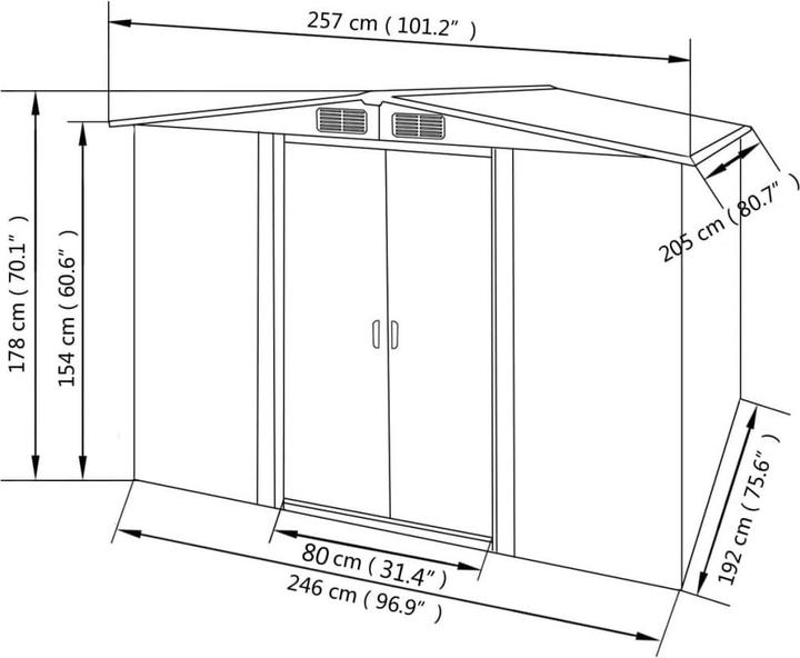 Actual product image vidaXL Chimalis