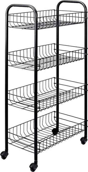 Actual product image Metaltex Multipurpose cart 4 shelves 'pisa' anniversary 340634038