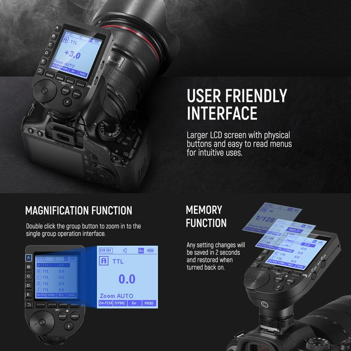 Actual product image Neewer QPRO Flash Trigger