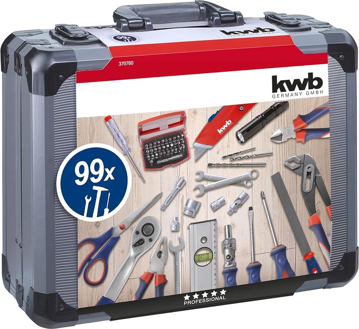 Produktbild kwb Werkzeugkoffer (99 Teile)