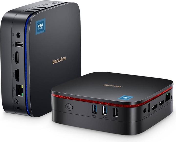 Blackview MP60 Mini PC Intel N150 16GB 512GB Windows 11 Pro (512 GB, 16 GB, Intel N150, Intel UHD Graphics)