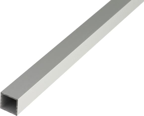 Immagine prodotto Magni Alberts 473518 Tubo quadrato in alluminio anodizzato argento 1000 x 10 x 10 mm (1000 mm, 10 mm, 1 mm)