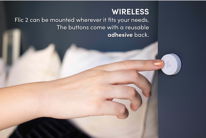 Produktbild Flic 2 Bluetooth Smart Button Double Pack