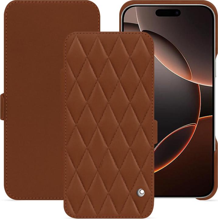 Image du produit Noreve Coque en cuir à rabat horizontal (Apple iPhone 16 Pro)