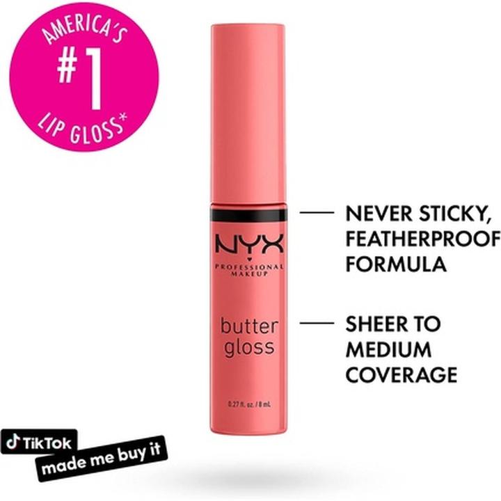 Immagine prodotto NYX Professional Make-Up Butter Gloss (05 Crème Brulee)