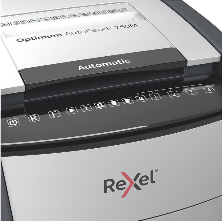 Produktbild Rexel Aktenvernichter Optimum AutoFeed+ 750X (Partikelschnitt)