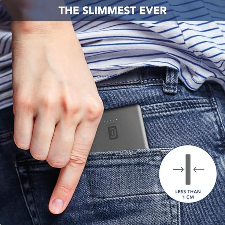 Actual product image Cellularline Cellular Line Power Bank 5000mAh MagSafe Grey (5000 mAh, 20 W, 18.50 Wh)