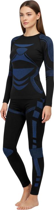 Produktbild Normani 2 x Thermooberteil Langarm Shirt Skiunterwäsche für Damen - 9873 (40, 46, L, XL)